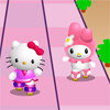 Hello Kitty fait du roller