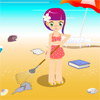 Une plage bien propre
