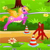 La course de poney