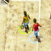 Jeu de beach soccer