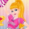 Barbie Pom Pom Girl, la blonde supporte son quipe de sport